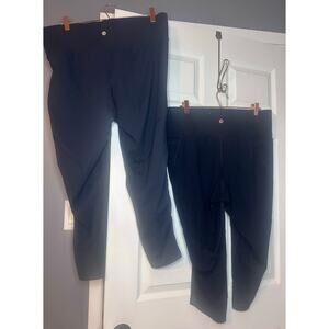Lane Bryant LIVI Plus 18/20 High-Rise Capri & long Activewear Legging ^2 Pair
